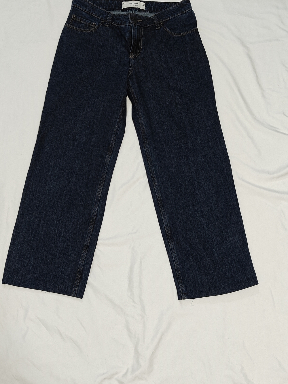 Hollister Dark Indigo Straight Jeans